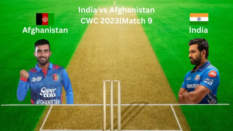 India vs Afghanistan