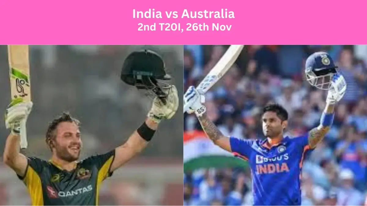 India vs Australia 2nd T20I