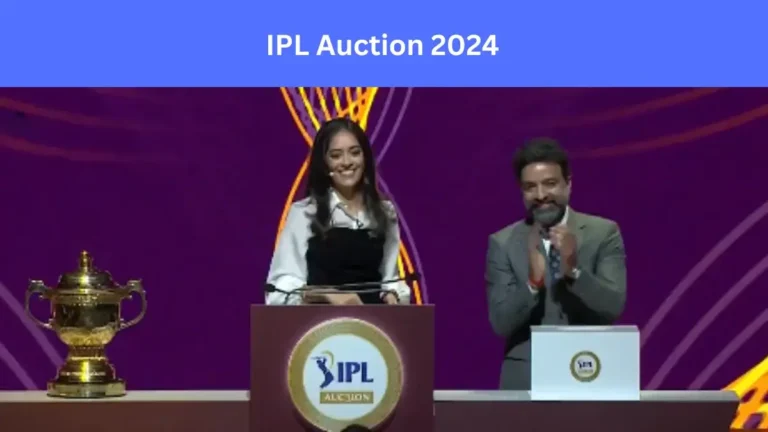 IPL Auction 2024