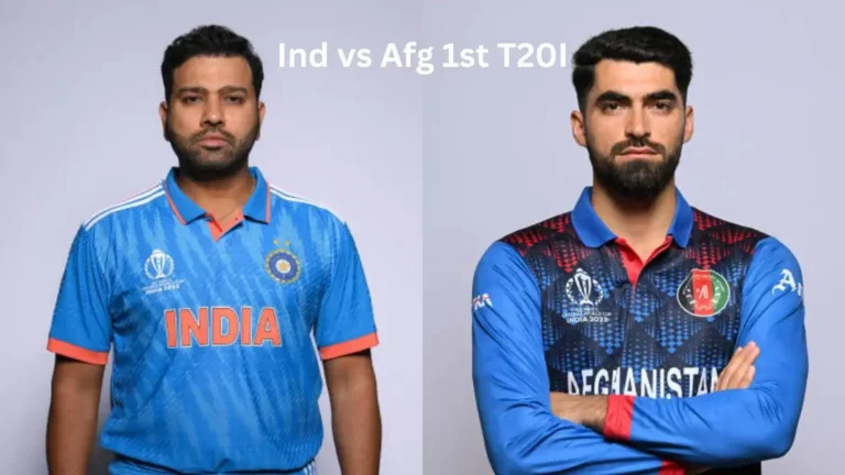 India vs Afghanistan 1st T20I