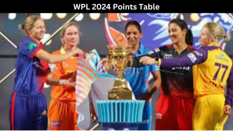 WPL 2024 Points Table