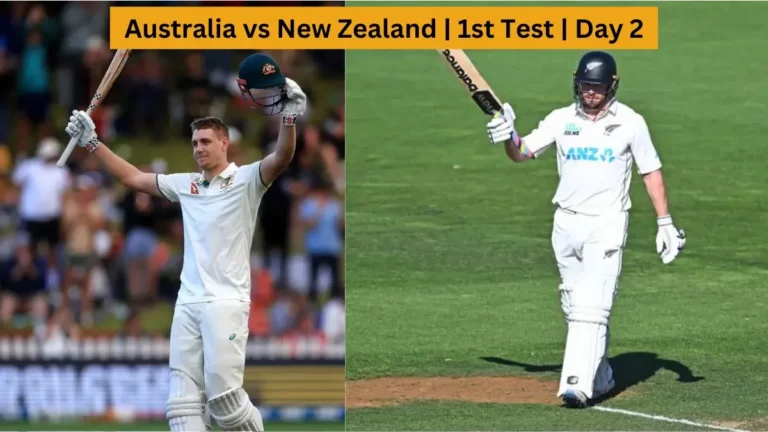 Australia vs New Zealand 1st Test Day 2