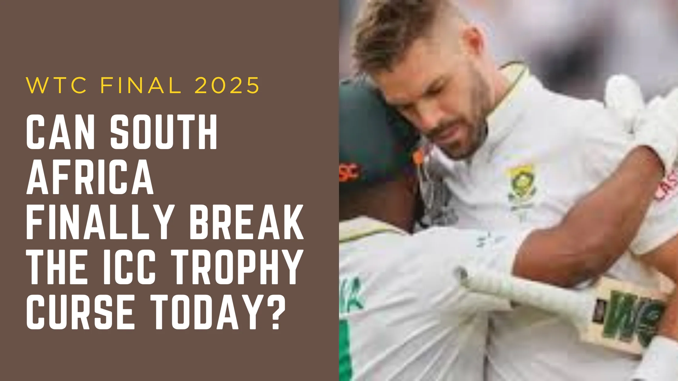 Can South Africa Finally Break the ICC Trophy Curse Today?