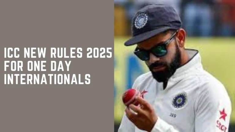 ICC New Rules 2025