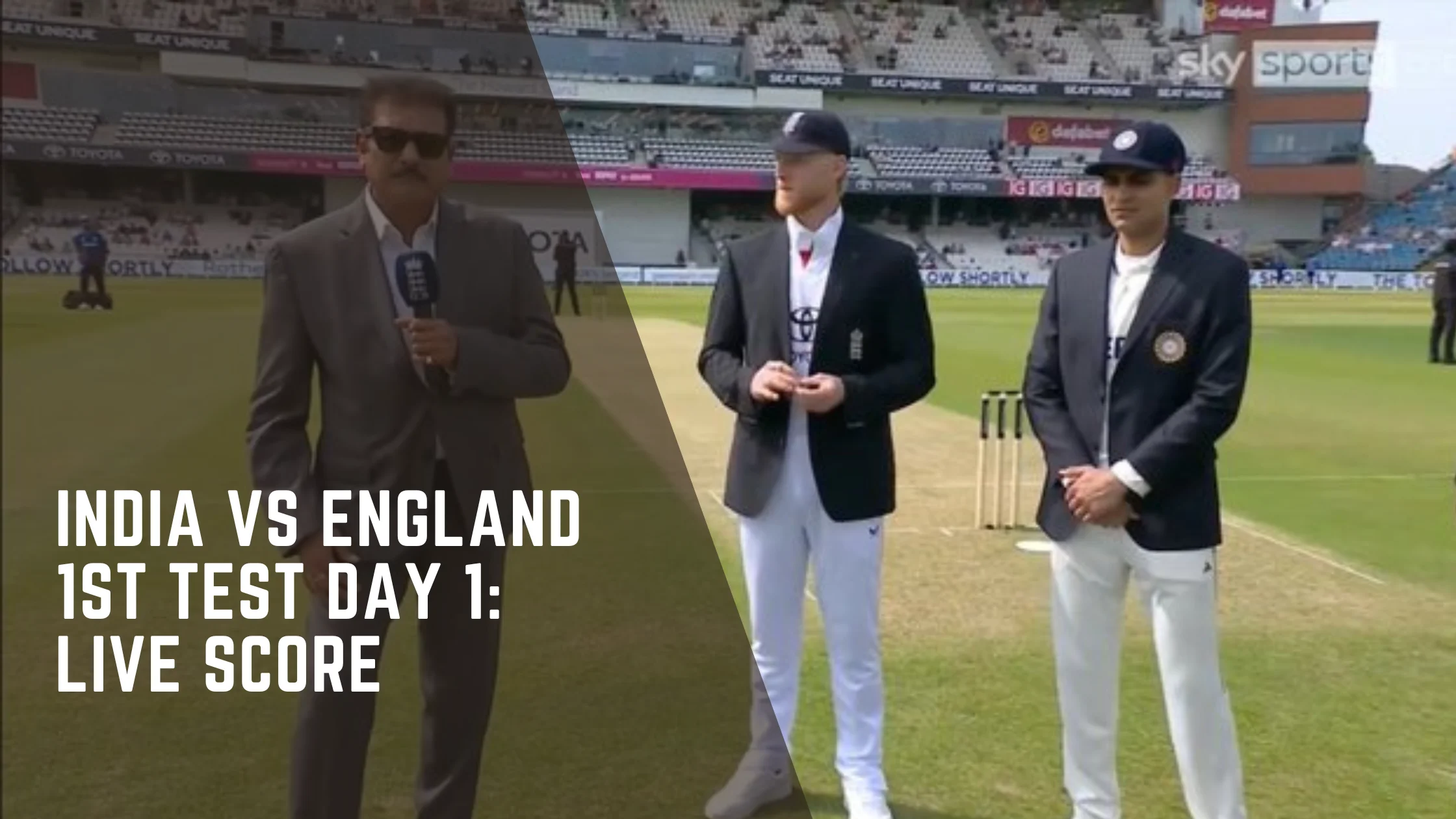 India vs England 1st Test