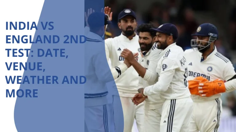 India vs England 2nd Test