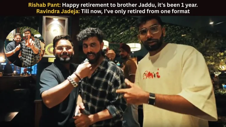 Pant and Jadeja's banter