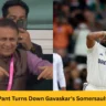 Gavaskar's Somersault Request