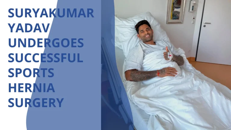 Suryakumar Yadav's Surgery