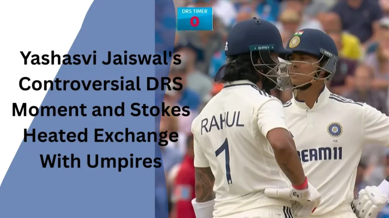 Controversial DRS Moment